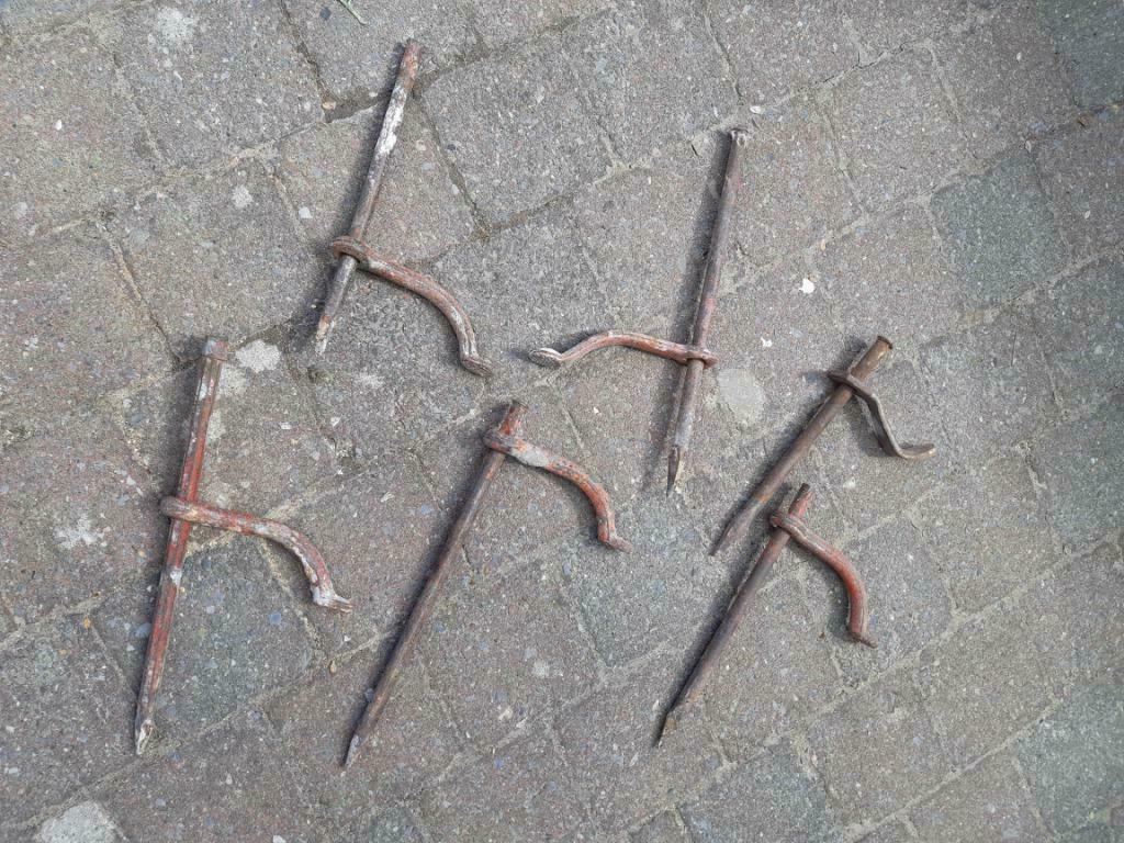 profielhaken, Ophalen, Gebruikt