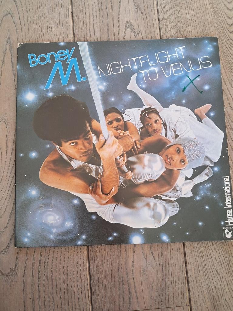 Lp : Boney M. :  nightflight to venus, Ophalen of Verzenden, Zo goed als nieuw
