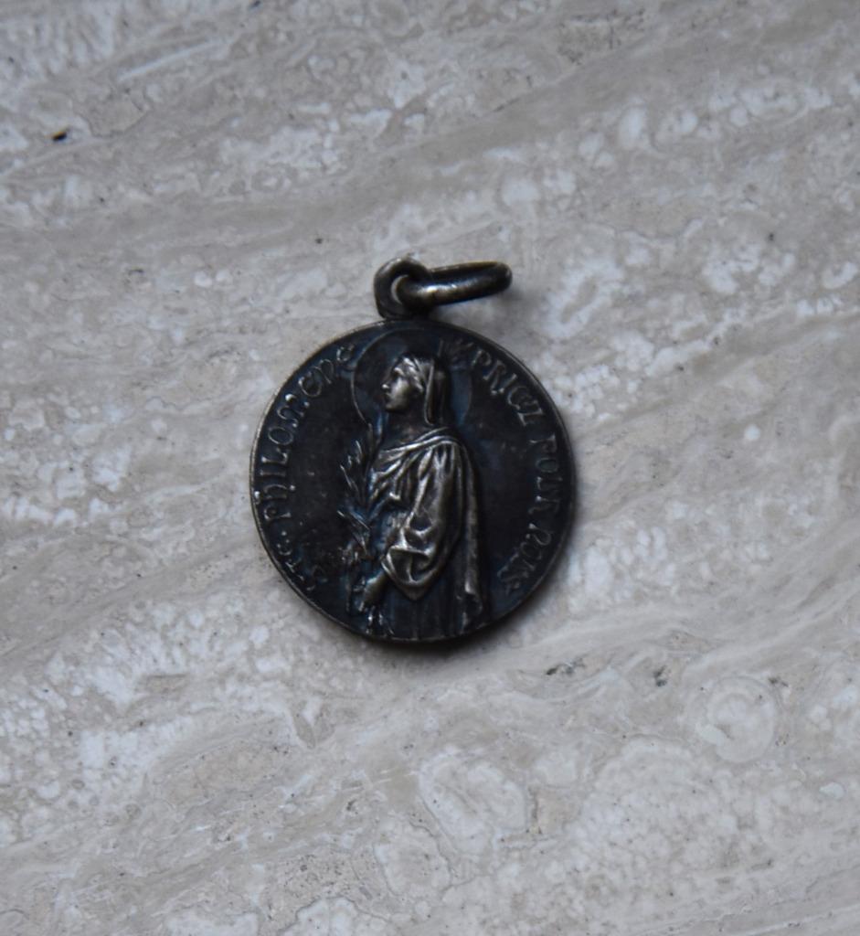 médaille médaille Sainte Philomène, Envoi, Argent
