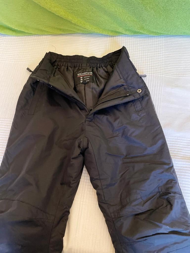 Decathlon Wedze 8 jaar oude zwarte skibroek, Ophalen, Zo goed als nieuw, Zwart