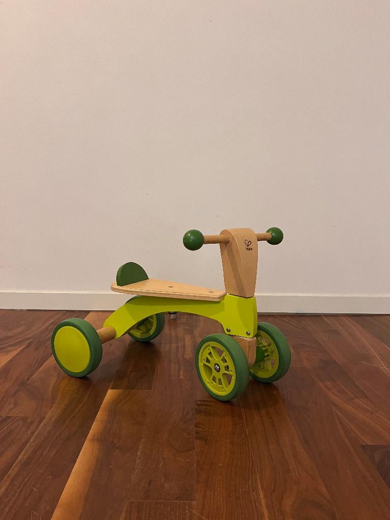 Houten driewieler, Fietsen en Brommers, Fietsen | Kinderfietsjes, Gebruikt, Minder dan 16 inch, Ophalen
