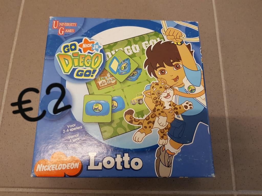 Diego lotto doel educatief, Ophalen of Verzenden, Zo goed als nieuw