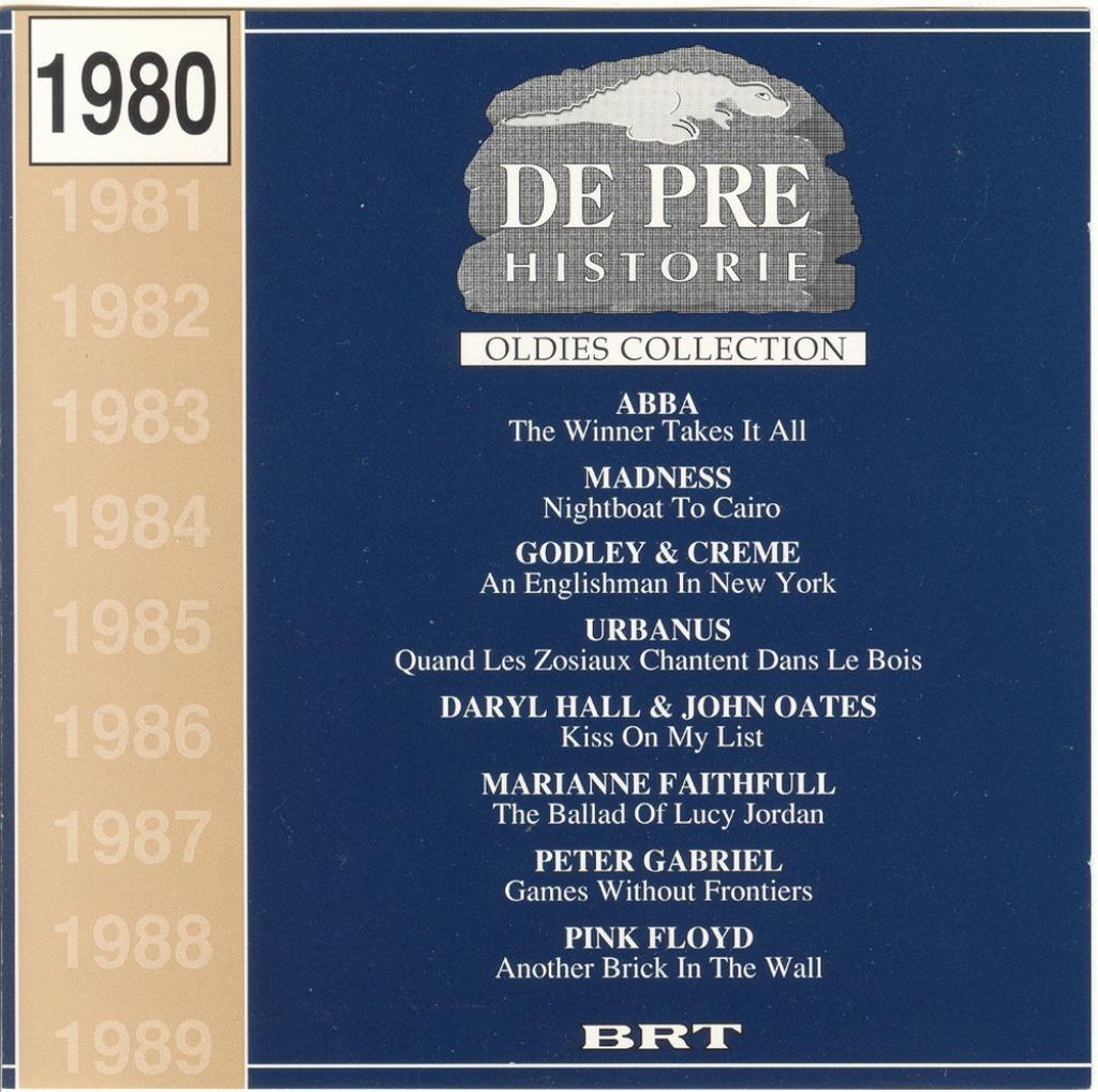 CD's DE PRE HISTORIE - 1980 / 1989 Vol. 1, Ophalen of Verzenden, Zo goed als nieuw