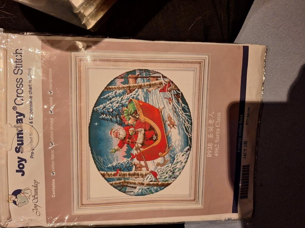 Kerst tafereel in de  koets, Hobby en Vrije tijd, Ophalen of Verzenden, Patroon