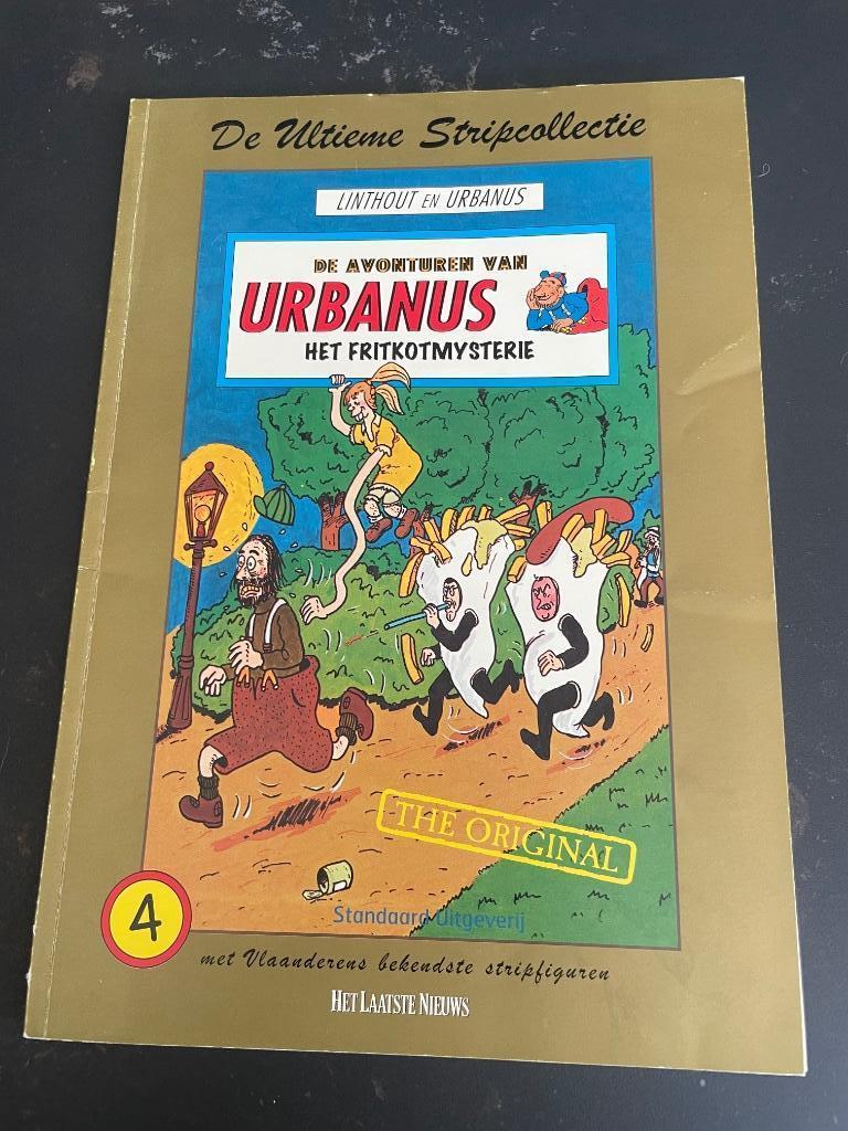 Urbanus het fritkotmysterie, Boeken, Stripverhalen, Linthout en Urbanus, Eén stripboek, Ophalen, Gelezen