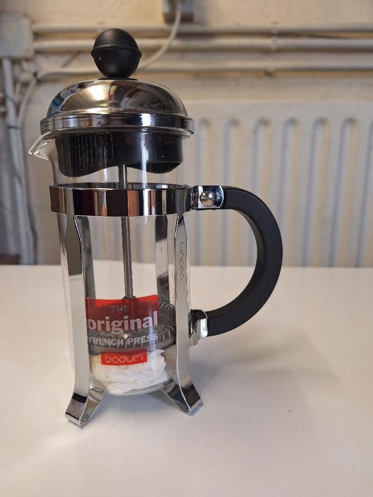 Bodium 3 Cup Chambord Coffee Maker, Enlèvement, Comme neuf, Café en grains