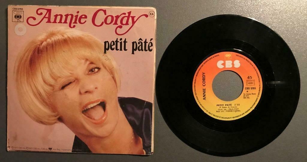 Vinyle de Annie Cordy . -, Enlèvement ou Envoi, Utilisé, Autres genres, Single