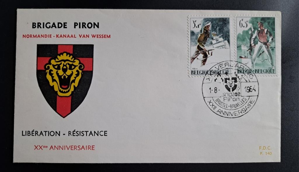Brigade Piron ABBL Armée belge, Collections, Objets militaires | Seconde Guerre mondiale, Enlèvement ou Envoi