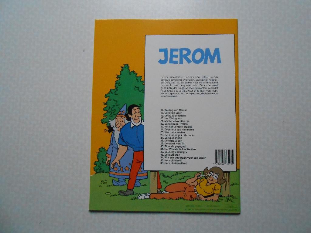 Jerom 36 Het schatteneiland 1991 1ste druk., Neuf, Enlèvement ou Envoi, Willy Vandersteen, Une BD