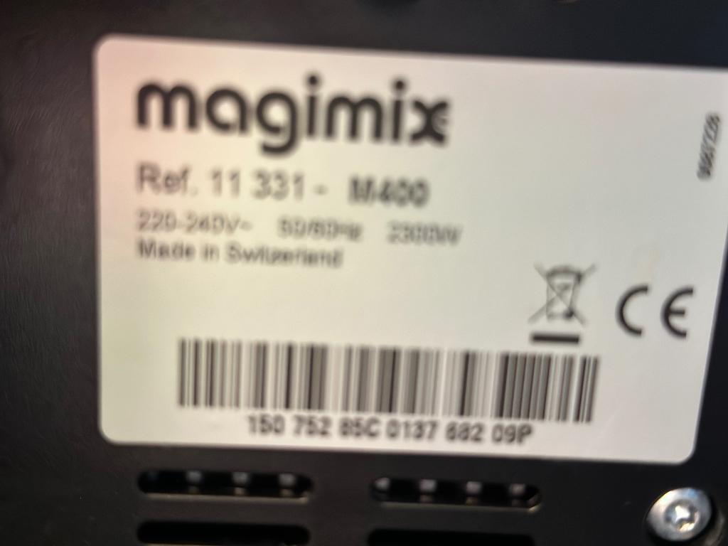 Zwarte koffiemachine Nespresso MAgimix, Enlèvement