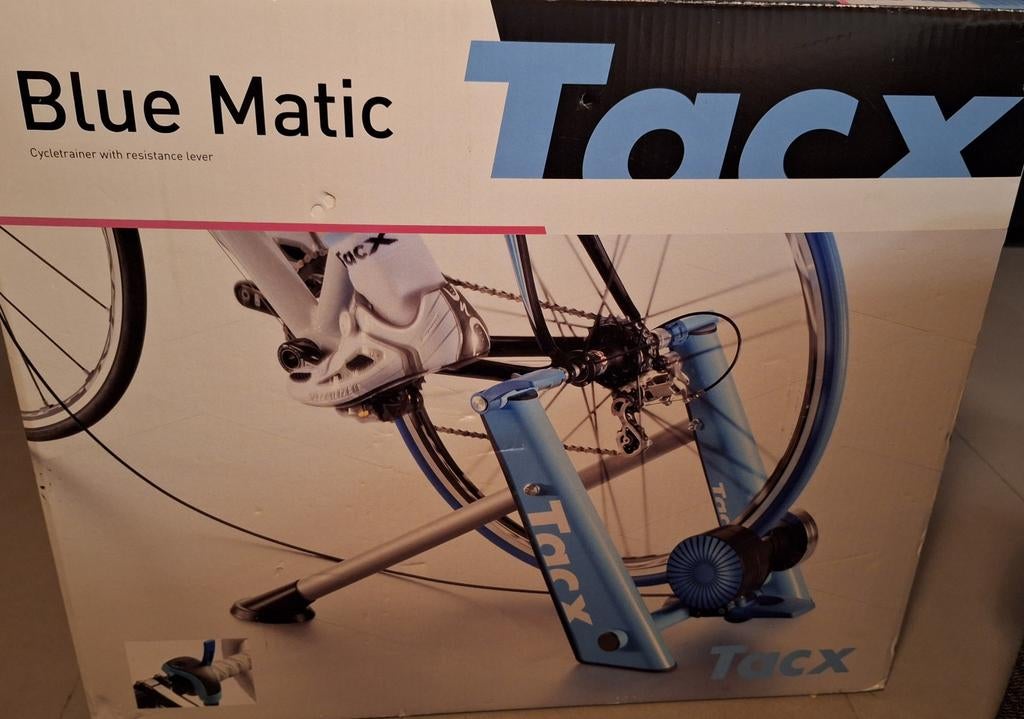 Blue Matic Tacx, Sport en Fitness, Ophalen, Zo goed als nieuw