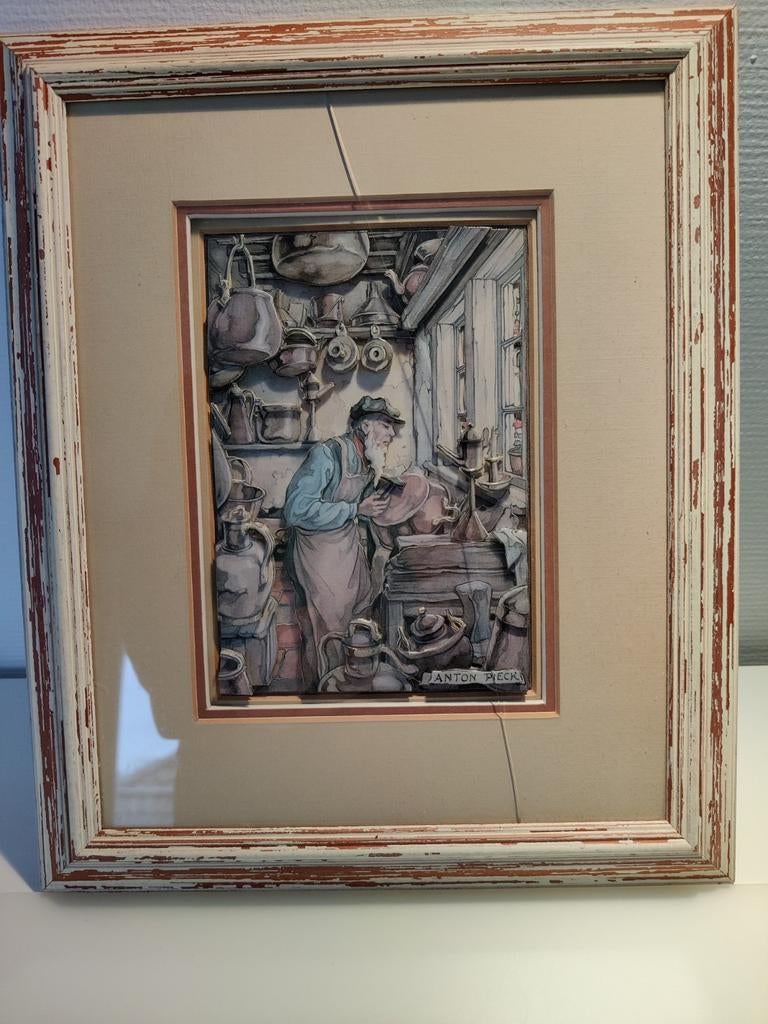 Anton Pieck , 3D werkje, Enlèvement ou Envoi