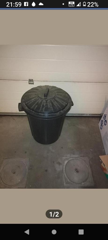 MOET WEG Twee stuks met deksel LAGE PRIJS, Ophalen
