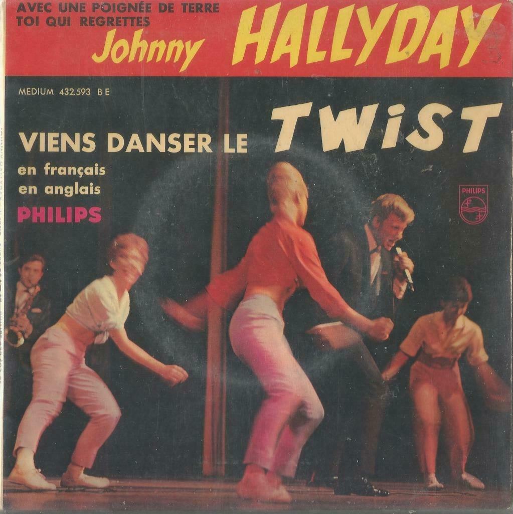Johnny Hallyday – Viens danser le twist / Toi qui regrettes, Gebruikt, 7 inch, Ophalen of Verzenden, Pop
