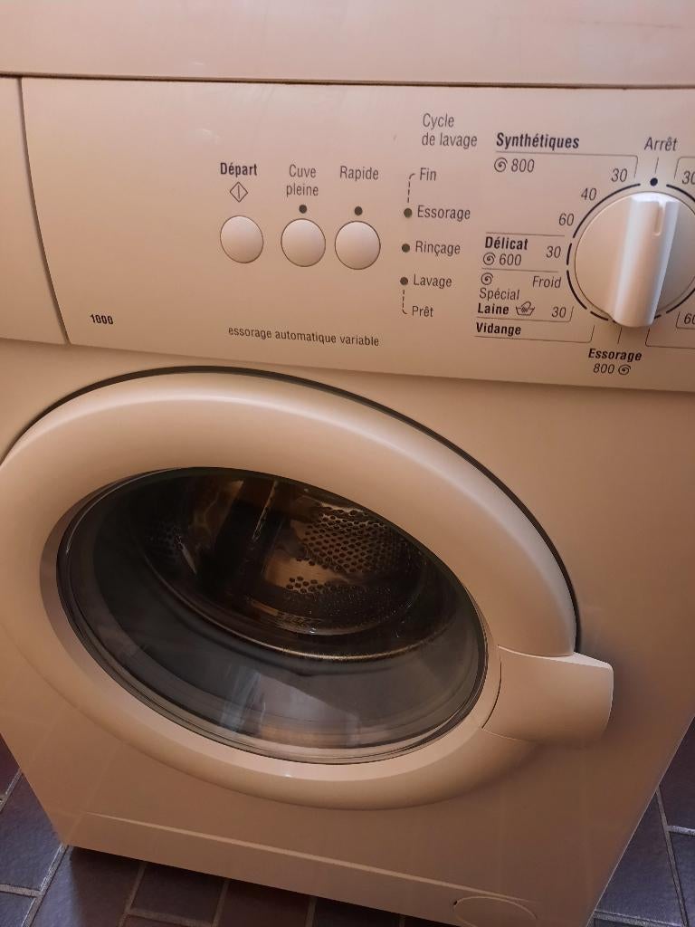 Machine a laver, Elektronische apparatuur, Wasmachines, Ophalen, Minder dan 85 cm, 4 tot 6 kg, Minder dan 1200 toeren