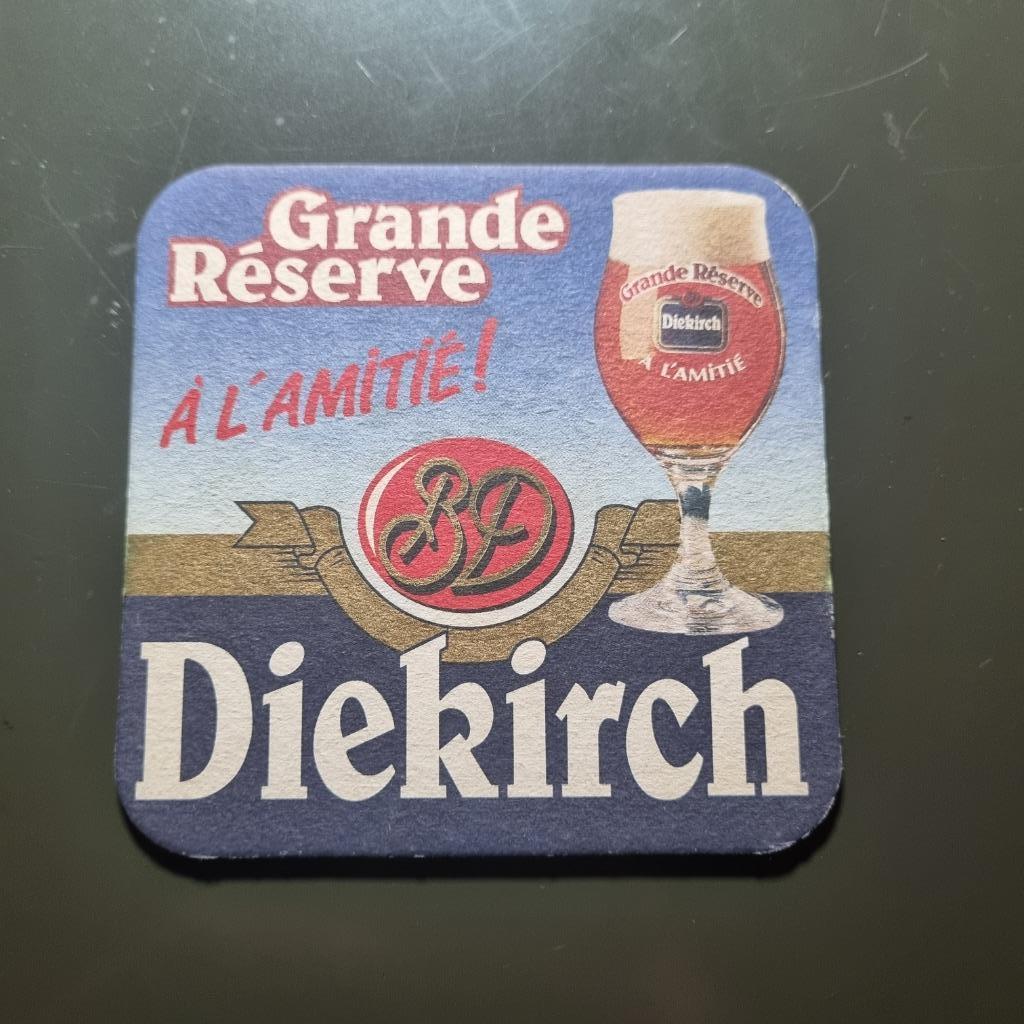 Sous Bock Diekirch (modèle 9), Enlèvement ou Envoi, Utilisé, Sous-bock, Autres marques