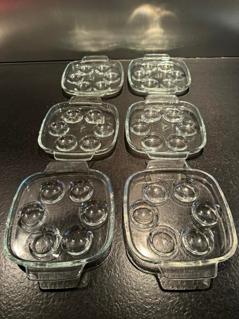 Escargot Pyrex, Comme neuf