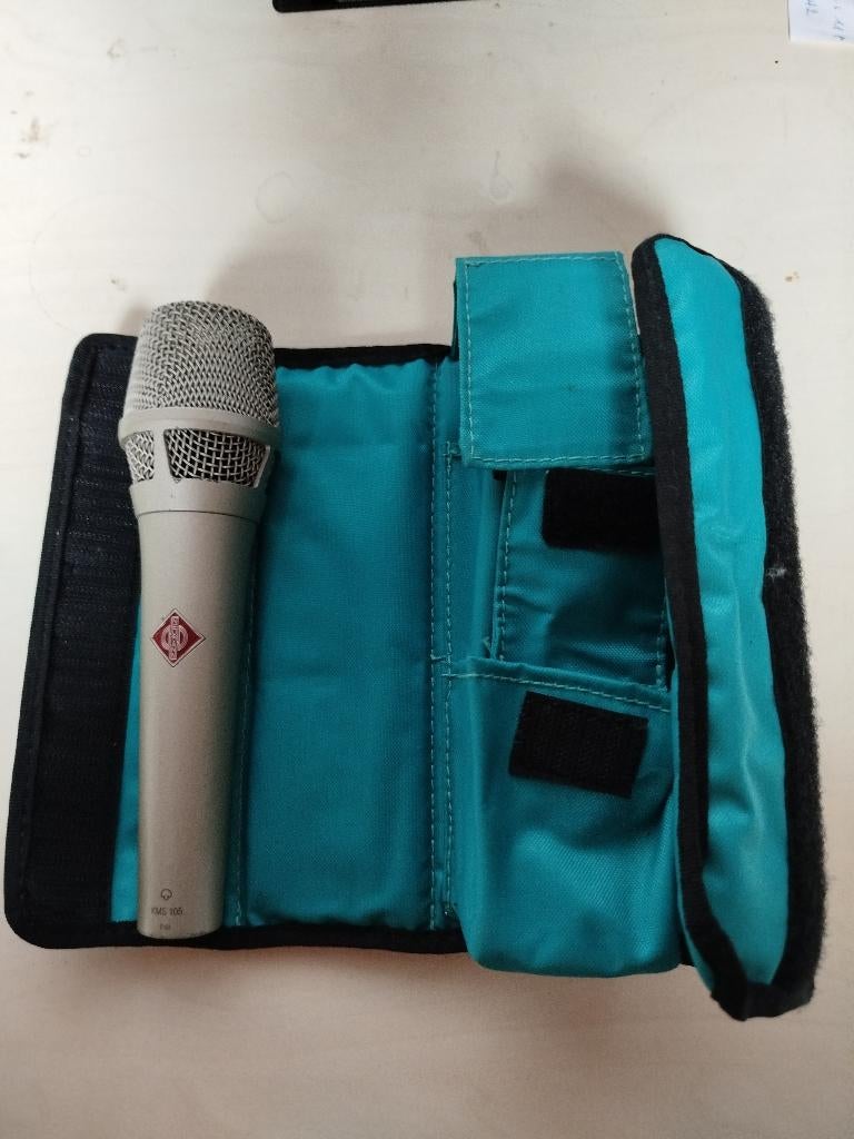 Micro Neumann KMS 105, Musique & Instruments, Enlèvement ou Envoi, Utilisé, Micro studio