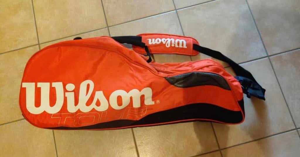Tenniszak Wilson 2delig, Ophalen, Zo goed als nieuw, Wilson