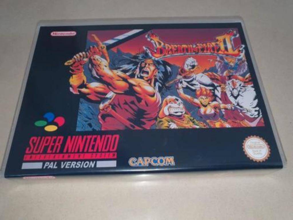 Breath of Fire II SNES Game Case, Games en Spelcomputers, Verzenden, Zo goed als nieuw