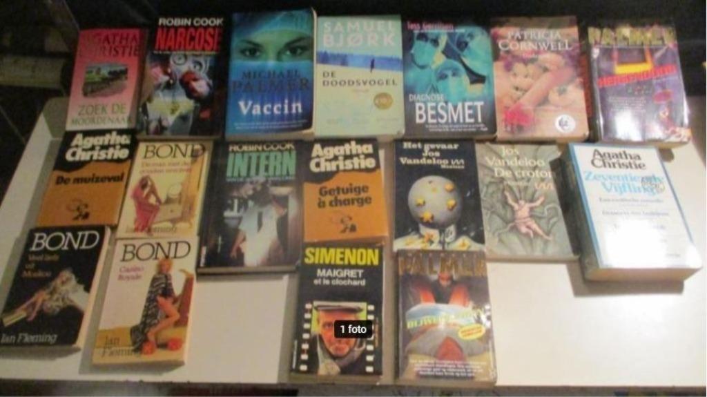18 prima Nederlandstalige Thrillers, Boeken, Ophalen of Verzenden, Zo goed als nieuw