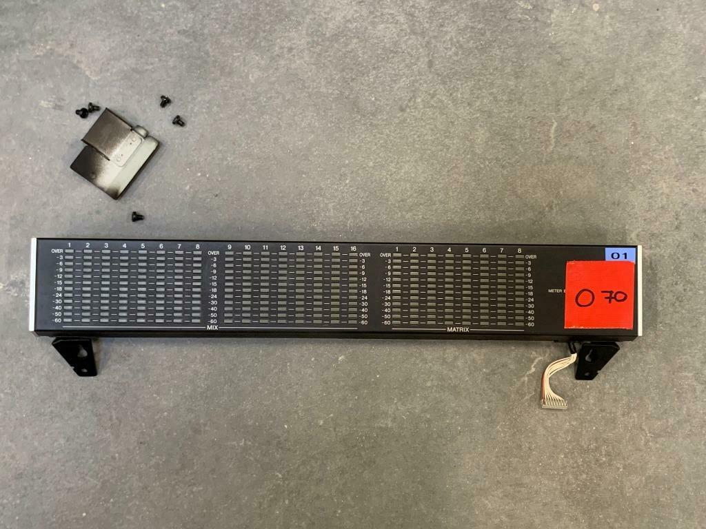 Meterbrug voor Yamaha M7CL32 of M7CL48 mengtafel, Ophalen of Verzenden, Gebruikt, 20 kanalen of meer