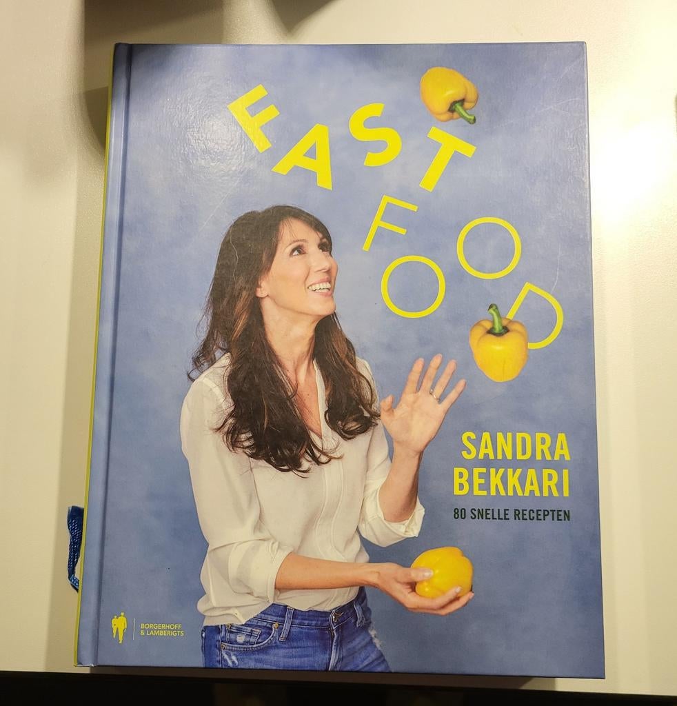 Kookboek Fast food 1 - Sandra Bekkari, Enlèvement, Neuf
