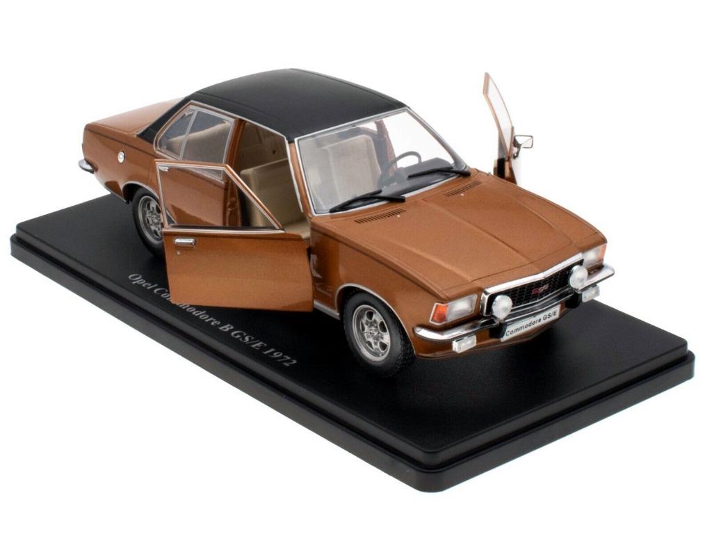 Opel Commodore B GS/E 1972, marron (1:24) #266063, Enlèvement ou Envoi, Comme neuf, Voiture, Autres marques