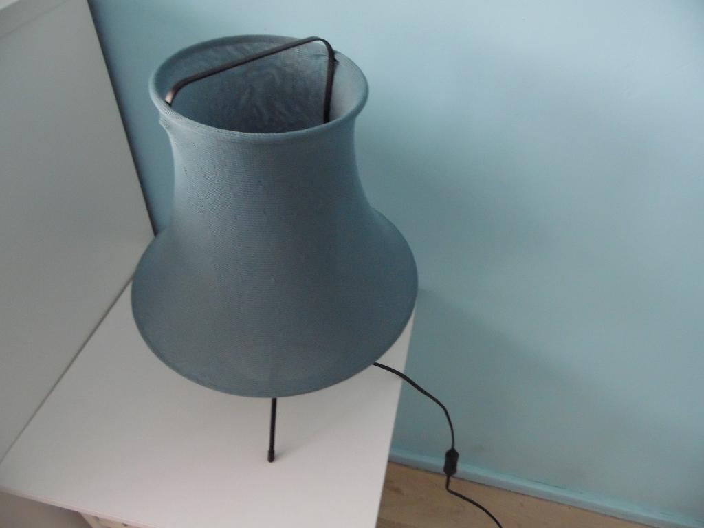 IKEA TAFELLAMP + DIMMER, Huis en Inrichting, Ophalen of Verzenden, Zo goed als nieuw, Stof, Minder dan 50 cm