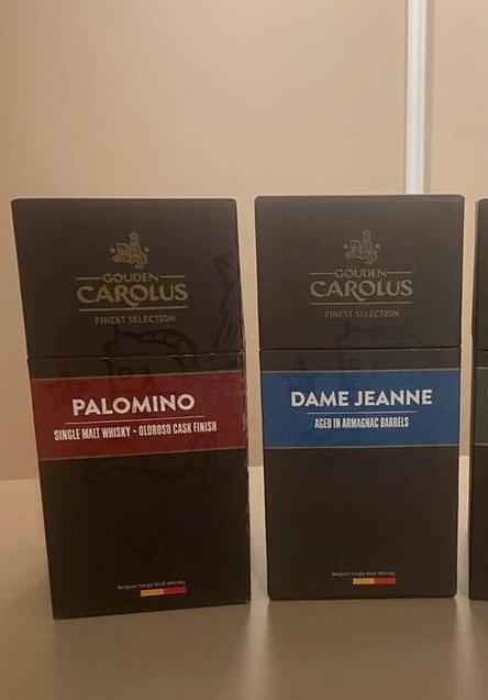 Set Gouden Carolus Finest Selection Whisky, Verzamelen, Ophalen, Nieuw