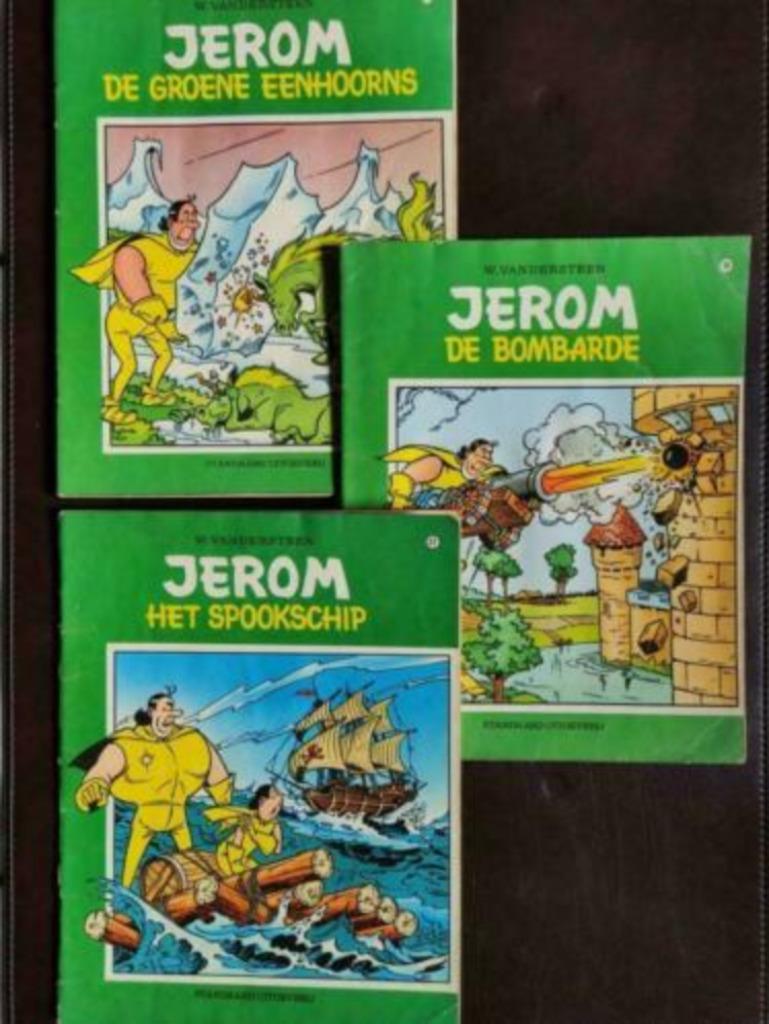 Jerom strips - uitgave 1969-72-79 - 5 stuks., Boeken, Meerdere stripboeken, Ophalen of Verzenden, Gelezen