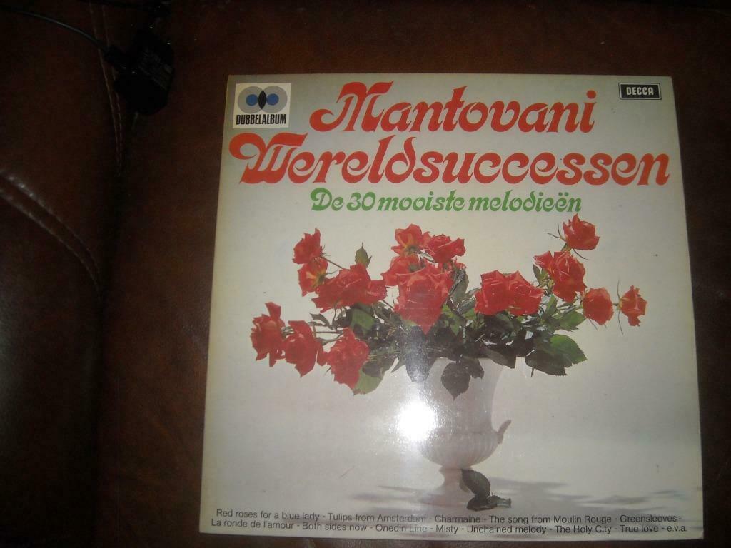 2LP Mantovani : Wereldsuccessen, Ophalen of Verzenden