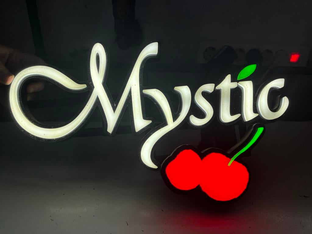 Kriek Mystic lichtreclame, Verzamelen, Ophalen