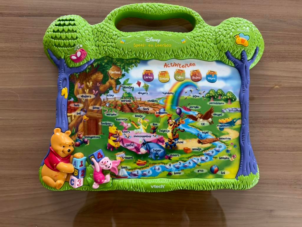 Winnie the pooh Speel- en Leerbos (Vtech, Disney), Ophalen, Zo goed als nieuw, 4 tot 6 jaar