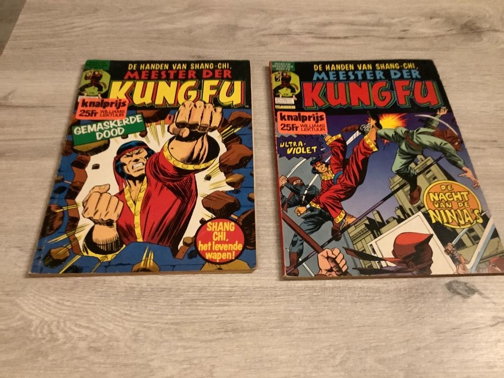 Kung Fu verschillende comic strips (1975-1976), Boeken, Strips | Comics, Gelezen, Meerdere comics, Europa, Ophalen of Verzenden