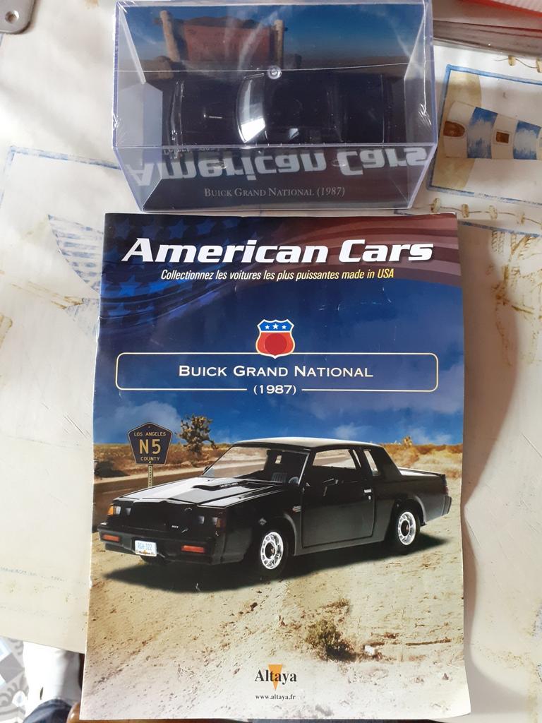 American Cars Buick grand national n31 altaya, Hobby & Loisirs créatifs, Modélisme | Voitures & Véhicules, Enlèvement ou Envoi