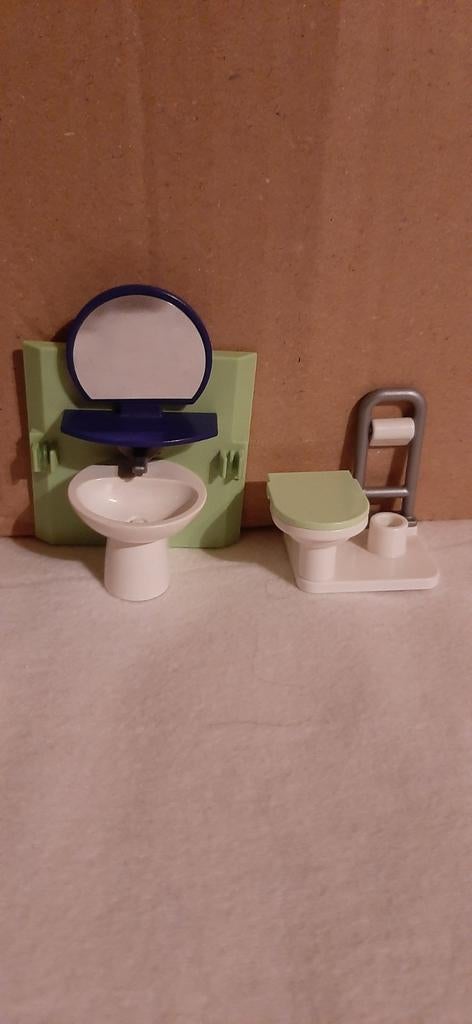 Playmobil lavabo en toilet, Enfants & Bébés, Enlèvement ou Envoi, Comme neuf