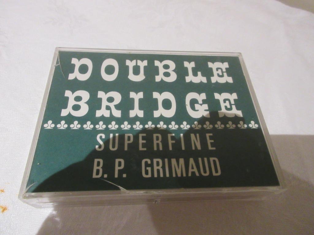 Speelkaarten Double Bridge Superfine B.P. Grimaud, Ophalen, Speelkaart(en)