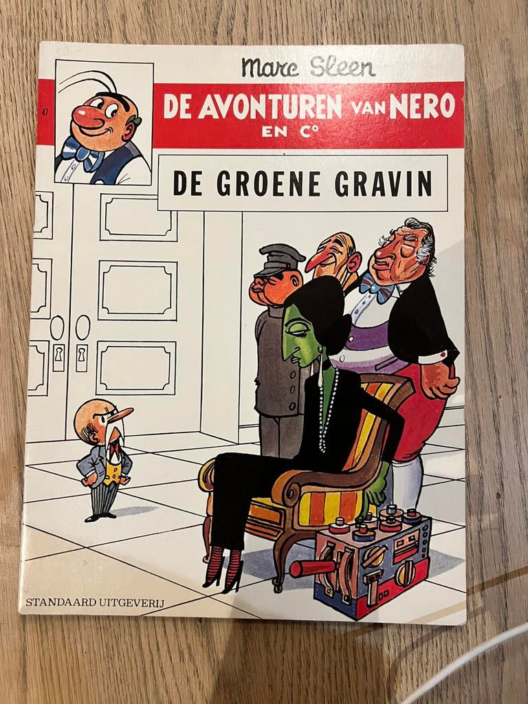 De avonturen van Nero - de groene gravin, Boeken, Eén stripboek, Ophalen of Verzenden, Gelezen