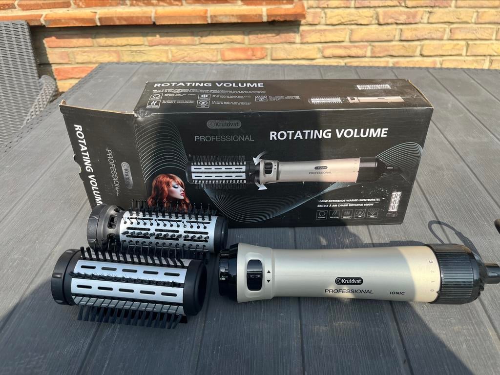 Brosse à air chaud rotative kruidvat, Enlèvement, Comme neuf