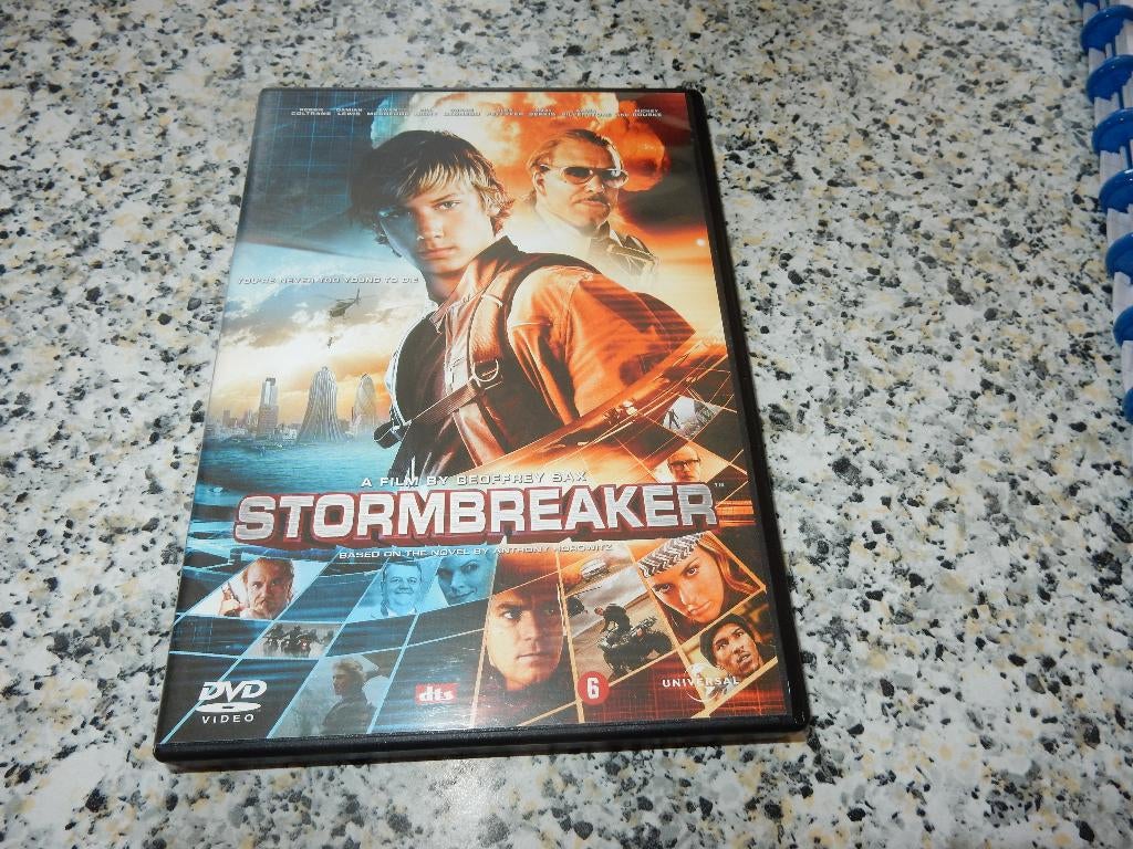 nr.2216- Dvd: stormbreaker - actie, À partir de 6 ans, Enlèvement ou Envoi, Comme neuf, Action