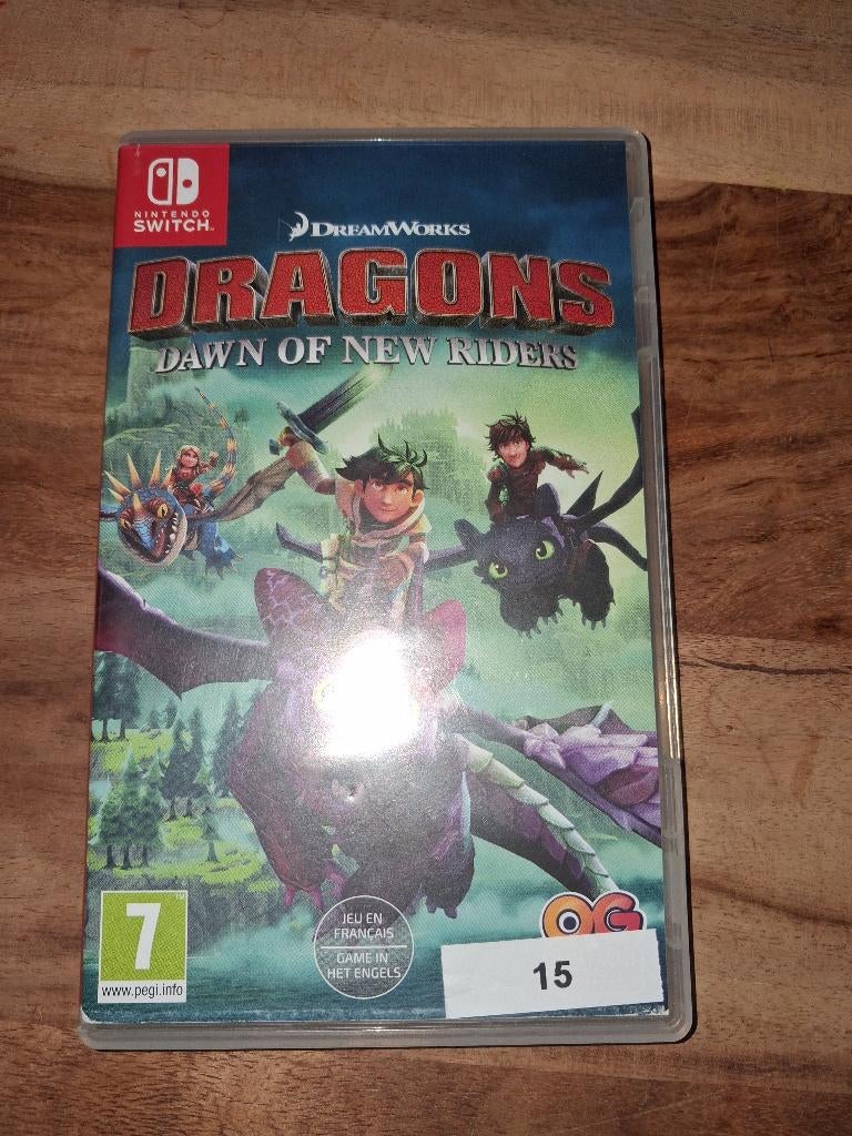 Nintendo switch - Dreamworks dragons dawn of new riders, Games en Spelcomputers, Games | Nintendo Switch, Avontuur en Actie, Eén computer