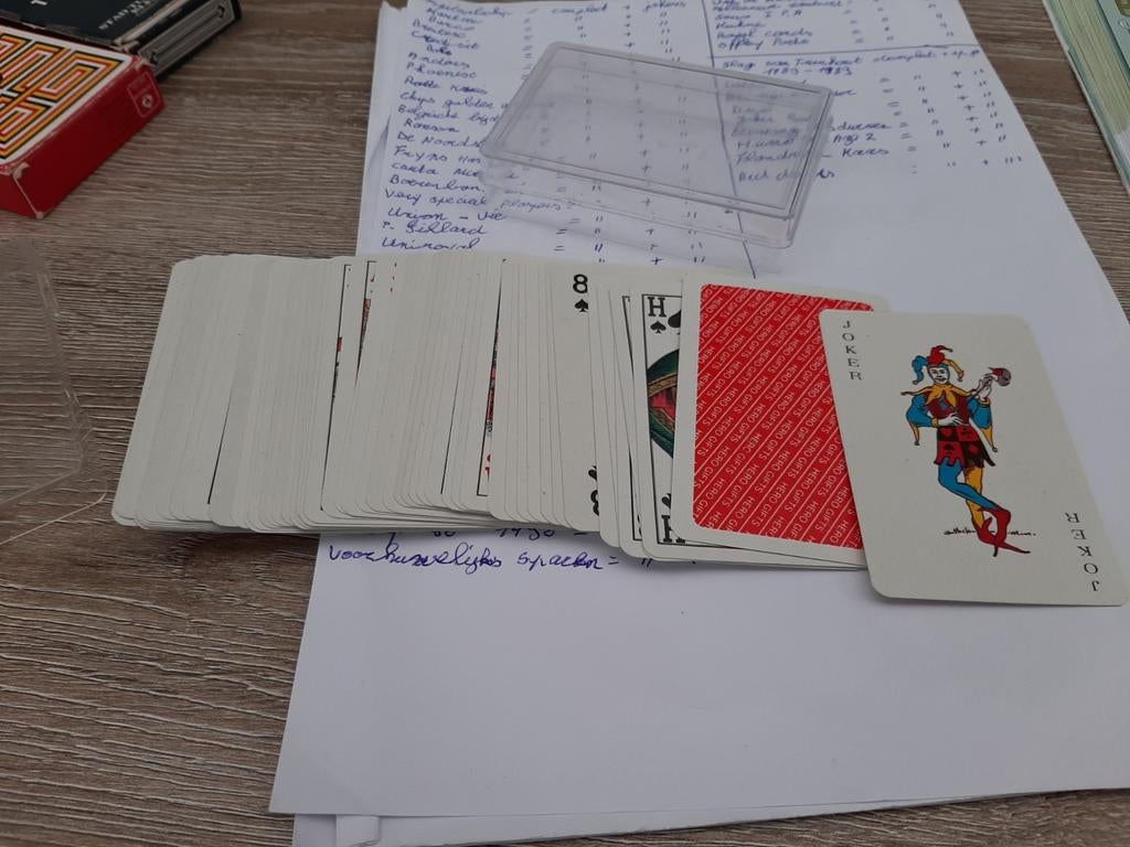 Hero gift, Ophalen, Gebruikt, Speelkaart(en)