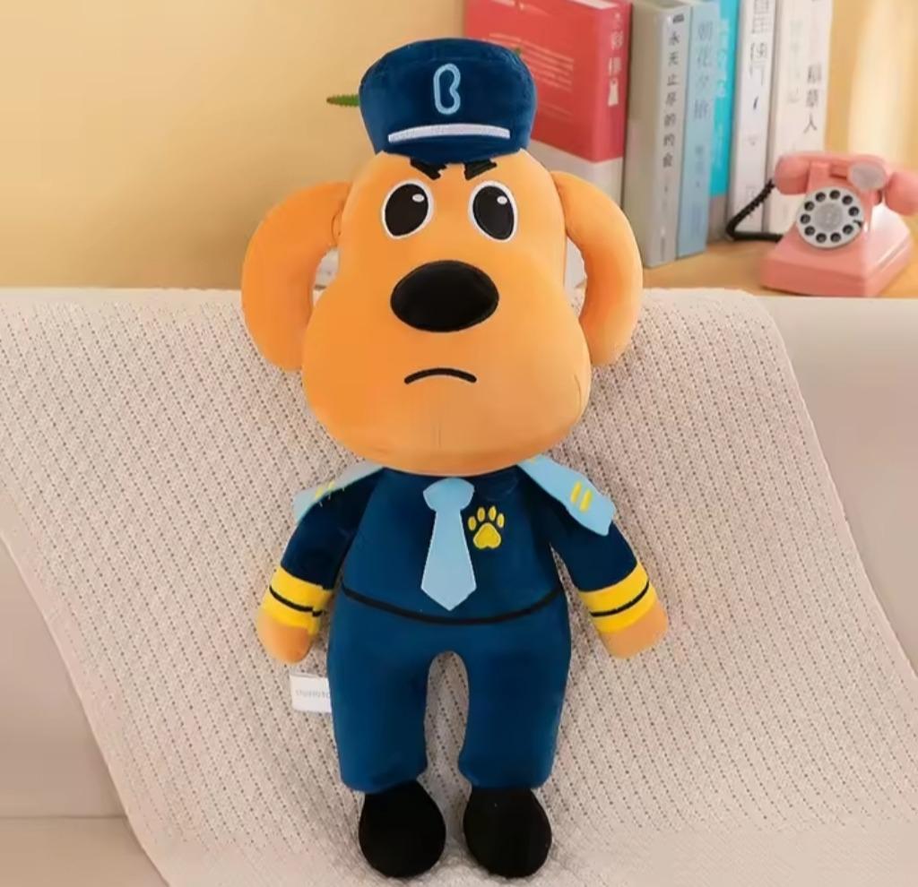 Sheriff Labrador knuffels - 2 modellen, Kinderen en Baby's, Speelgoed | Knuffels en Pluche, Nieuw, Overige typen, Verzenden
