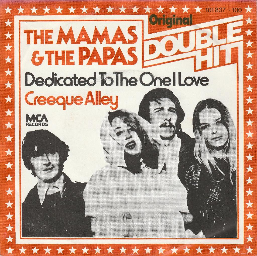 Mamas & Papas - Dedicated to the one I love, Envoi, Comme neuf, Pop