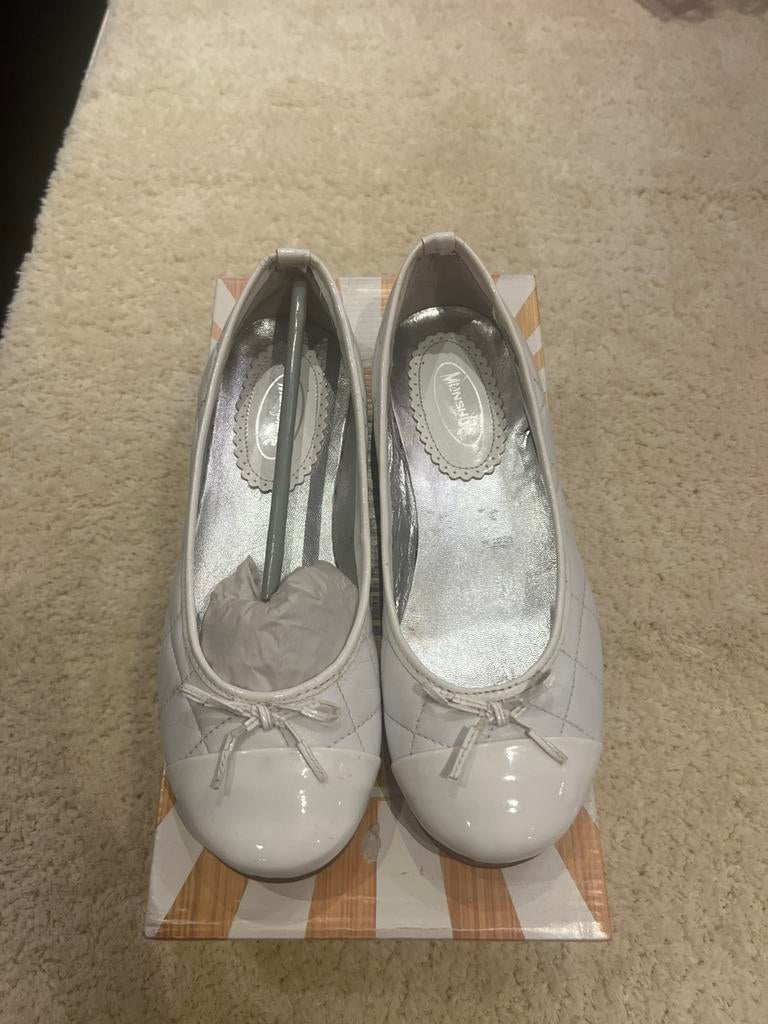 Ballerines blanches Monshoe, Enlèvement ou Envoi, Neuf, Ballerines