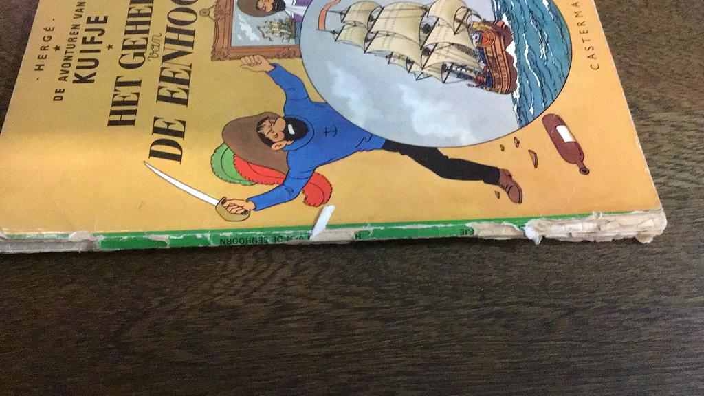 Het geheim van de eenhoorn(d), Boeken, Eén stripboek, Ophalen of Verzenden, Gelezen, Herge