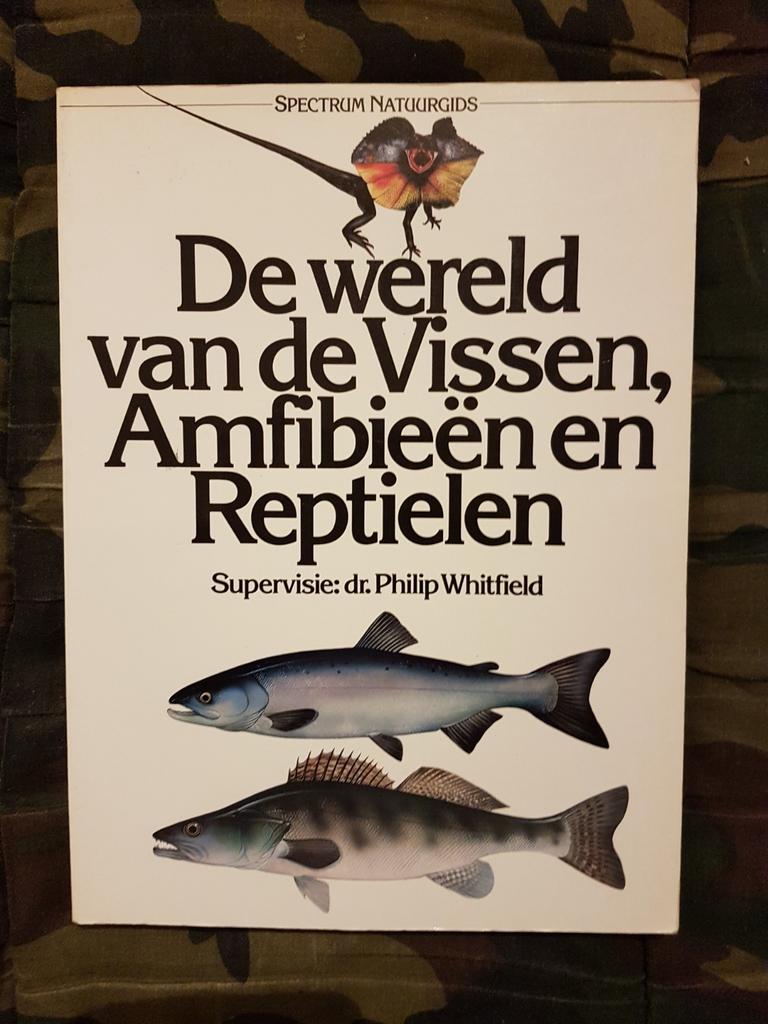 De wereld van de vissen, amfibieën en reptielen, Boeken, Dieren en Huisdieren, Ophalen of Verzenden, Zo goed als nieuw, Vissen