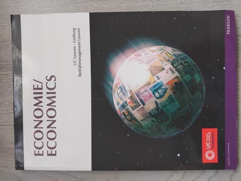 Economie UCLL, Boeken, Ophalen of Verzenden, Zo goed als nieuw, Economie