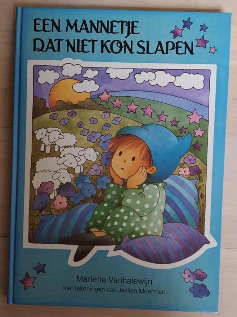 Een mannetje dat niet kon slapen - Vanhalewijn en Moerman, Livres, Livres pour enfants | Jeunesse | Moins de 10 ans, Enlèvement ou Envoi